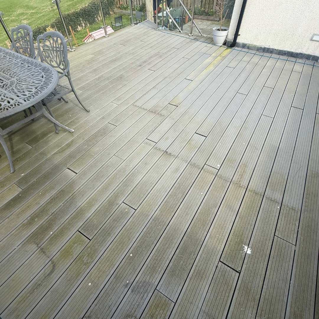 Professional patio cleaning by LR Exterior Cleaning