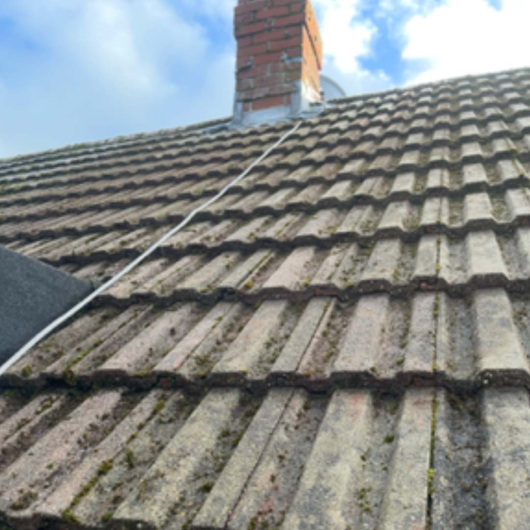 Professional gutter cleaning and debris removal in Weymouth
